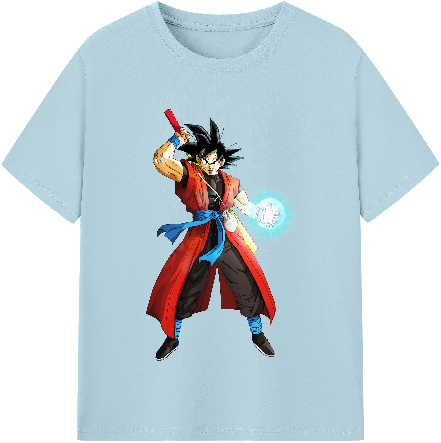 （画像用） ドラゴンボール 孫悟空（そん ごくう）Son Goku カカロット DRAGON BALL Kakarotto 綿100％半袖Tシャツ（フロントプリント）